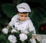 Premium Cotton Baptism  8 piece Set – Matthew’s Christening Outfit - Image 4