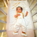 Levi Complete Christening  8 piece Set – Customizable to Cotton Baptism Outfit for Baby Boys