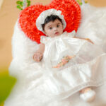 Sarah Grace Baptism  8 piece Set - Handcrafted Baptism Gown Set with Custom Embroidery - Image 2