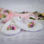 Esther- Baptism Dress and Christening accessories Combo. Elegant Christening Set for Baby Girls - Image 3