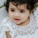 Amelia Christening Gown and accessories  8 piece set- Grace and elegance for your little angel’s cherished moments. - Image 3